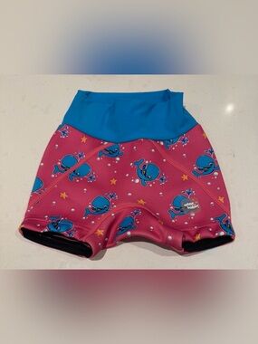 Water Babies 2-3t Pink & Blue Whale Swim Diaper Cover